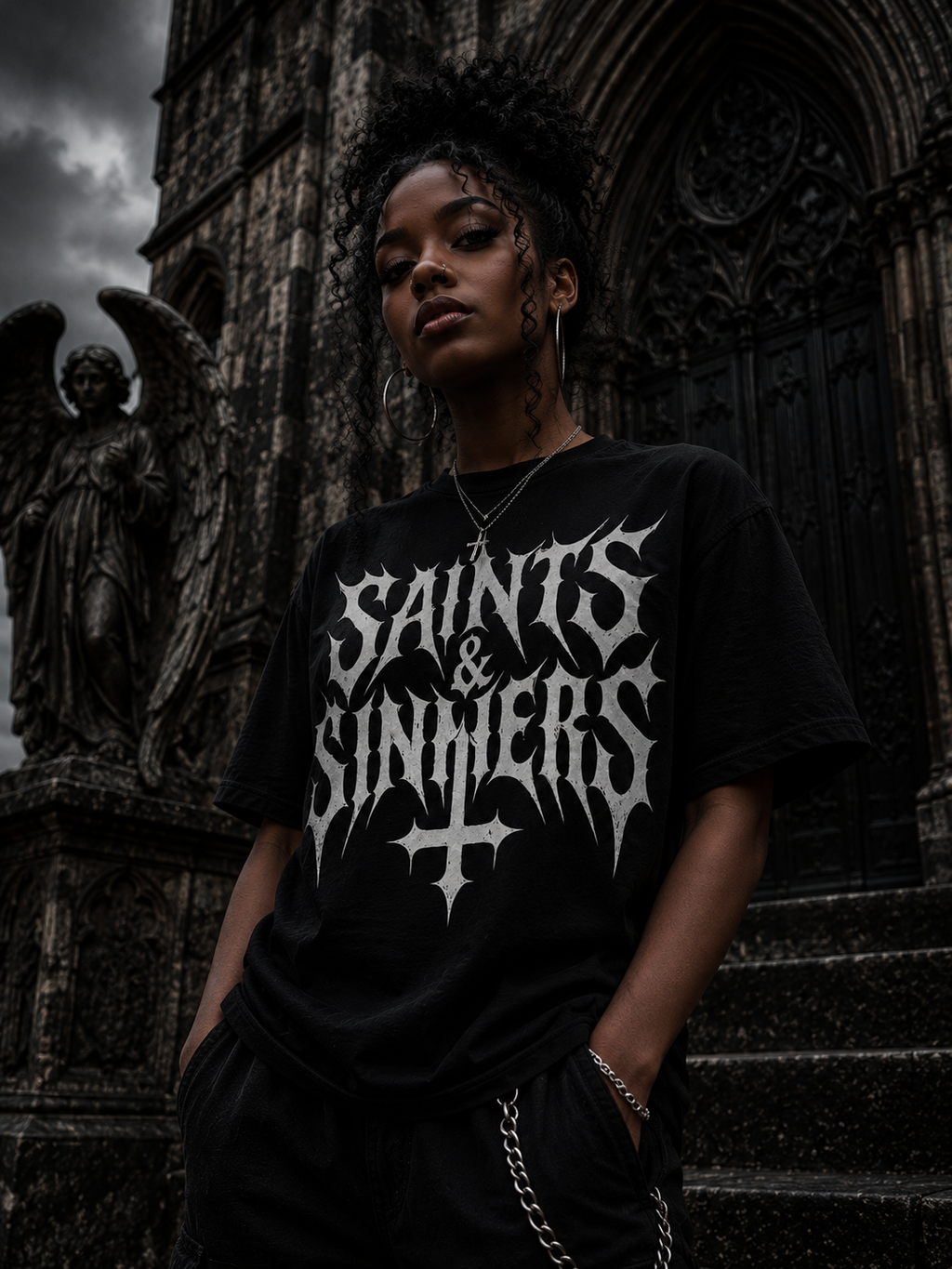 HOLY HELL™ Saints & Sinners Signature T-shirt
