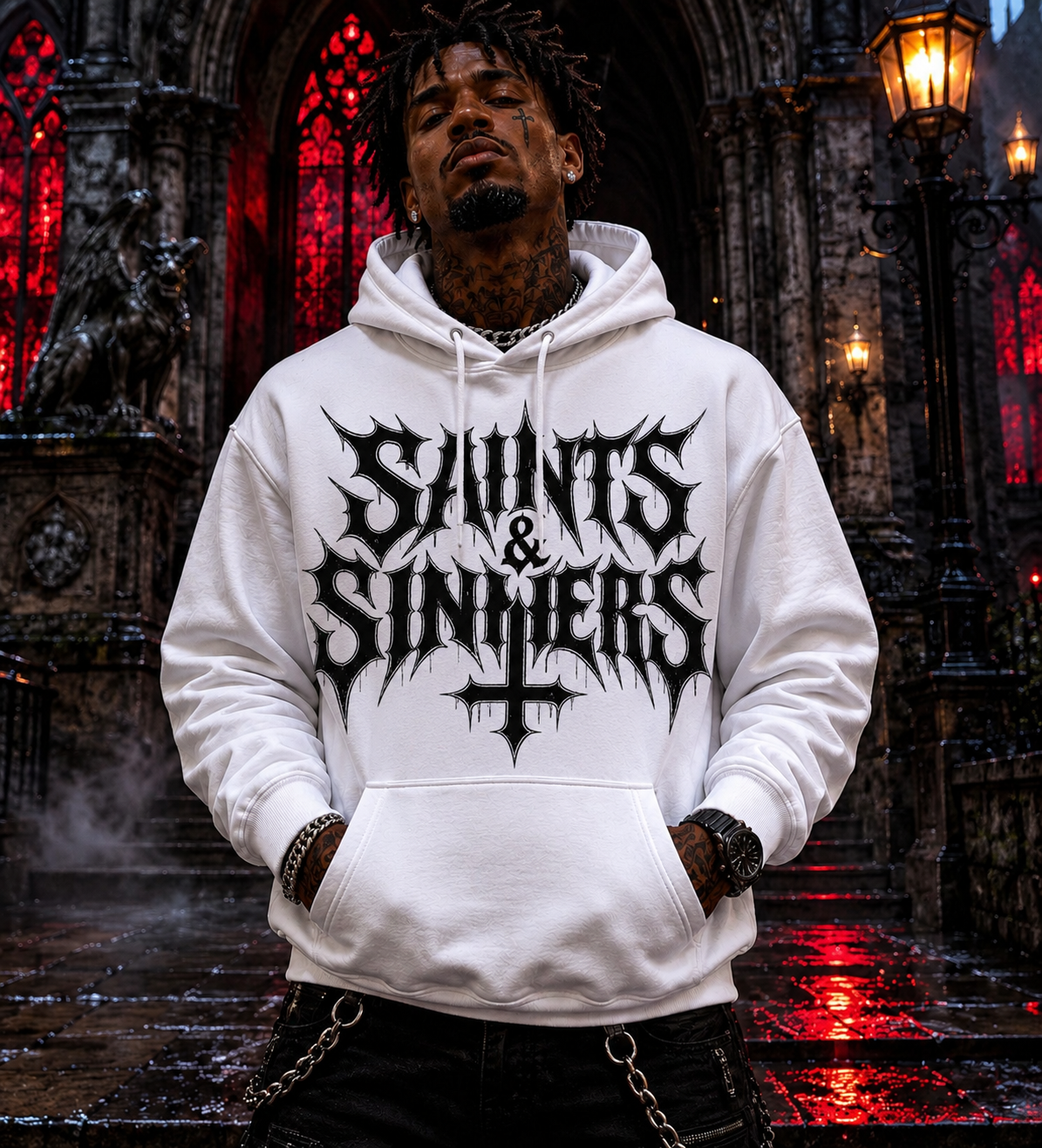 HOLY HELL™ Saints & Sinners Signature Hoodie