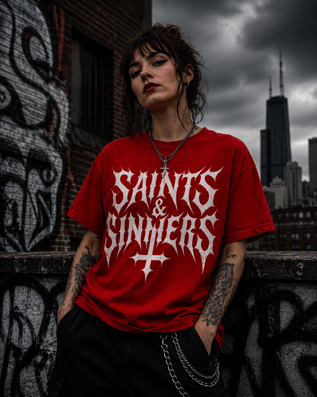 HOLY HELL™ Saints & Sinners Signature T-shirt