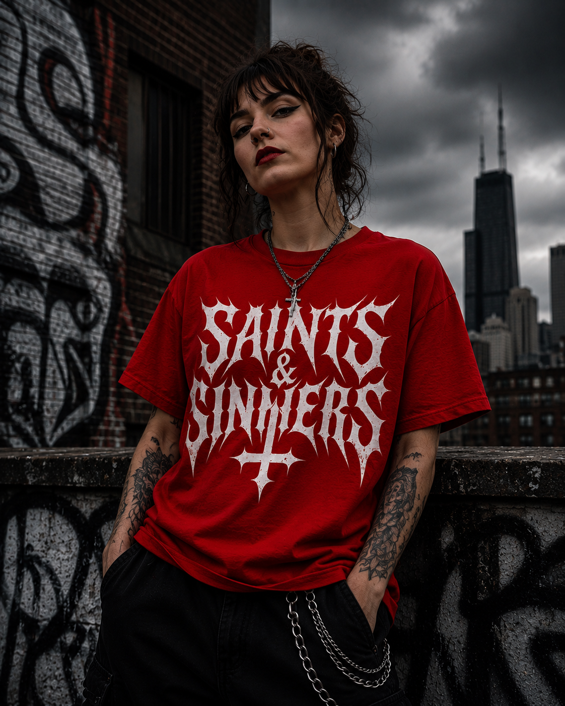 HOLY HELL™ Saints & Sinners Signature T-shirt