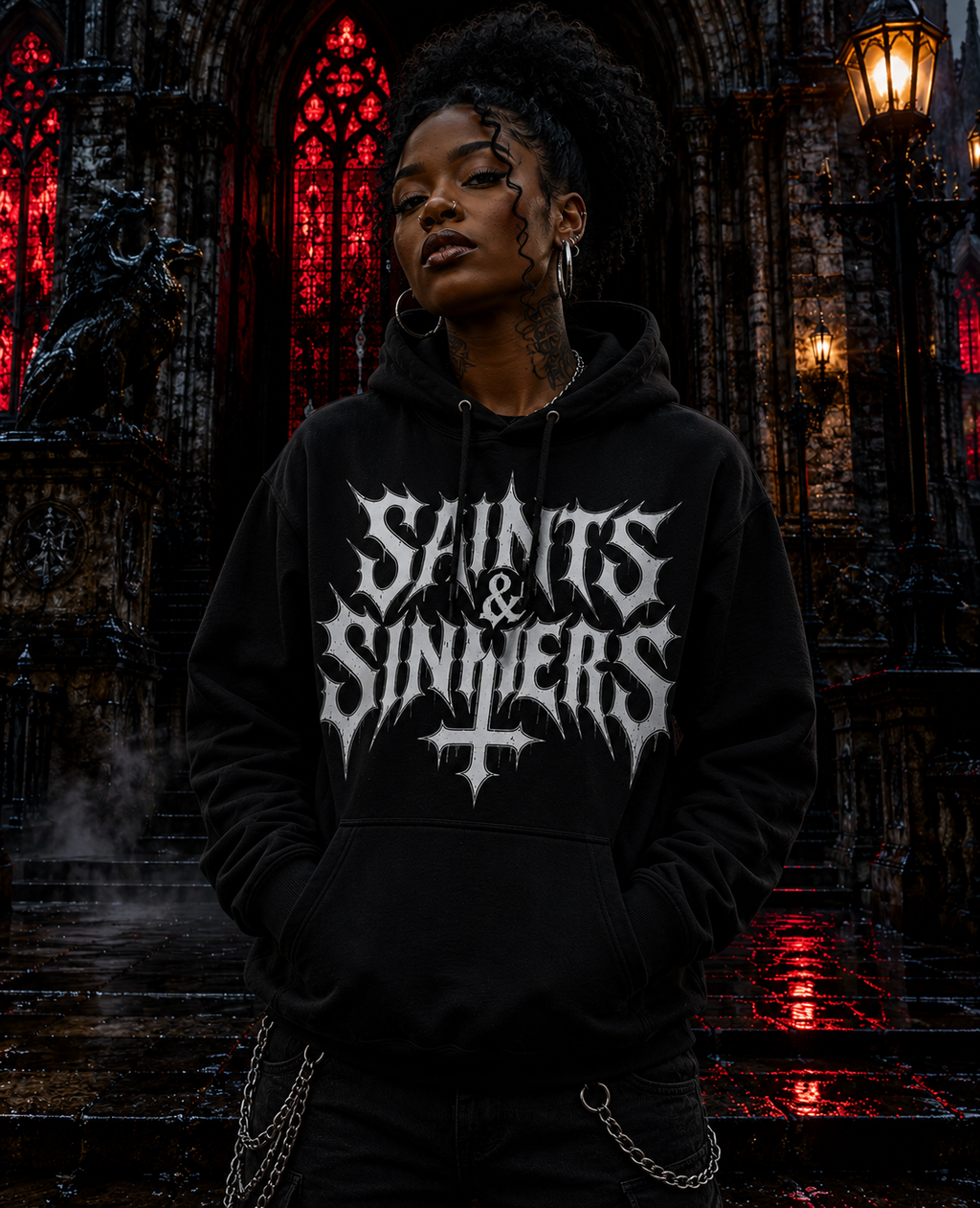 HOLY HELL™ Saints & Sinners Signature Hoodie