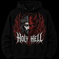 HOLY HELL™ Heaven & Hell Signature Hoodie (Fire Flames)