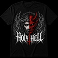 HOLY HELL™ Heaven & Hell Signature T-Shirt (Smoke Flames)