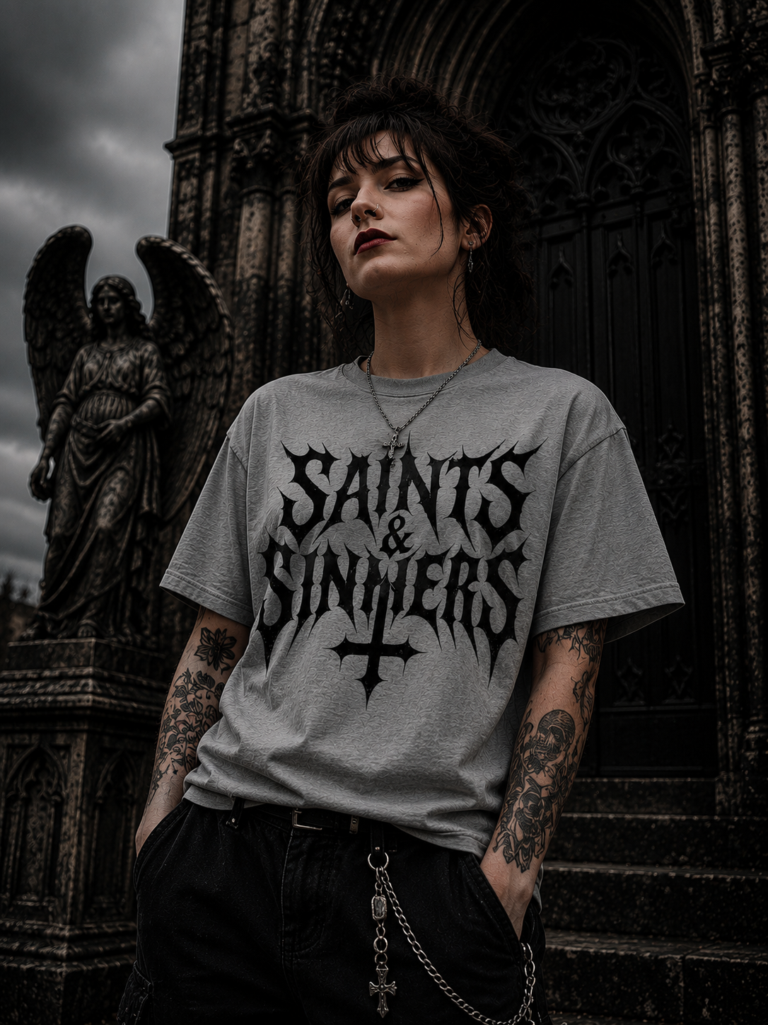 HOLY HELL™ Saints & Sinners Signature T-shirt